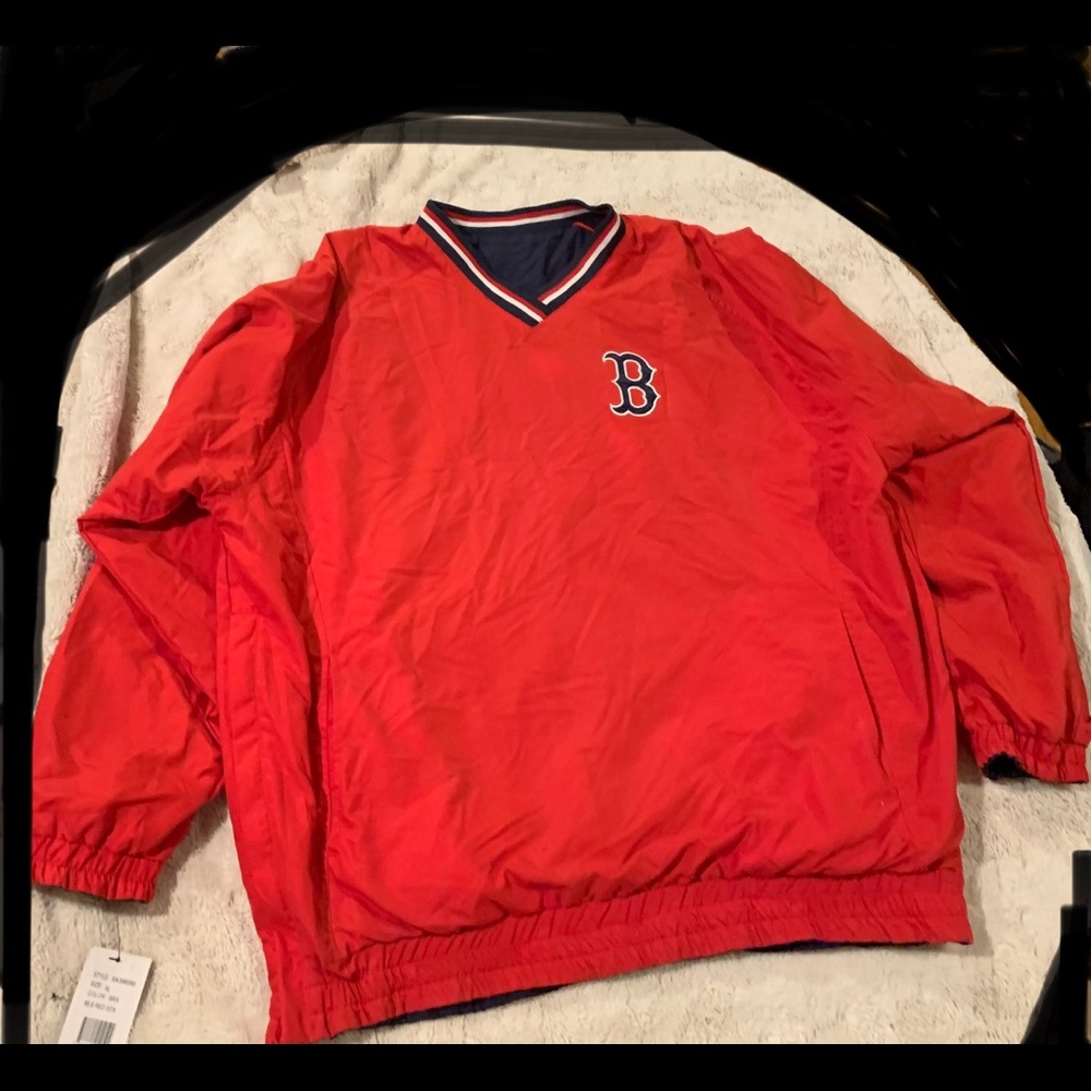 NWT Men’s Reversible Red Sox Jacket. size XL.
